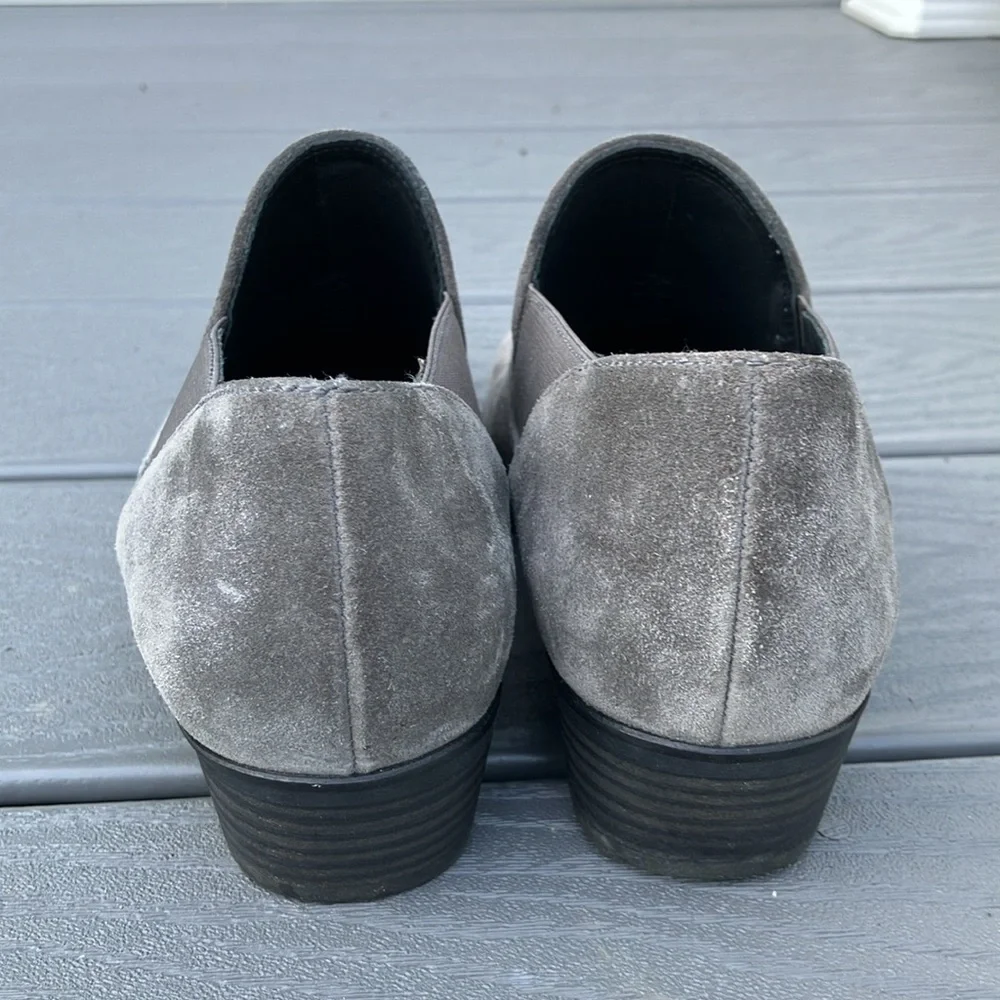 PAUL GREEN Women’s Suede Ankle Boots Grey Size 7 - Picture 6 of 12